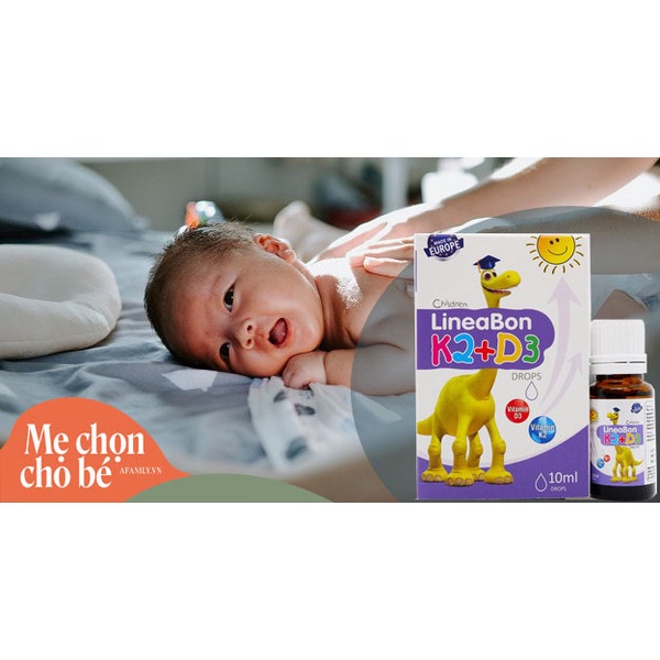 Vitamin tăng trưởng chiều cao LineaBon K2+D3 (10ml)