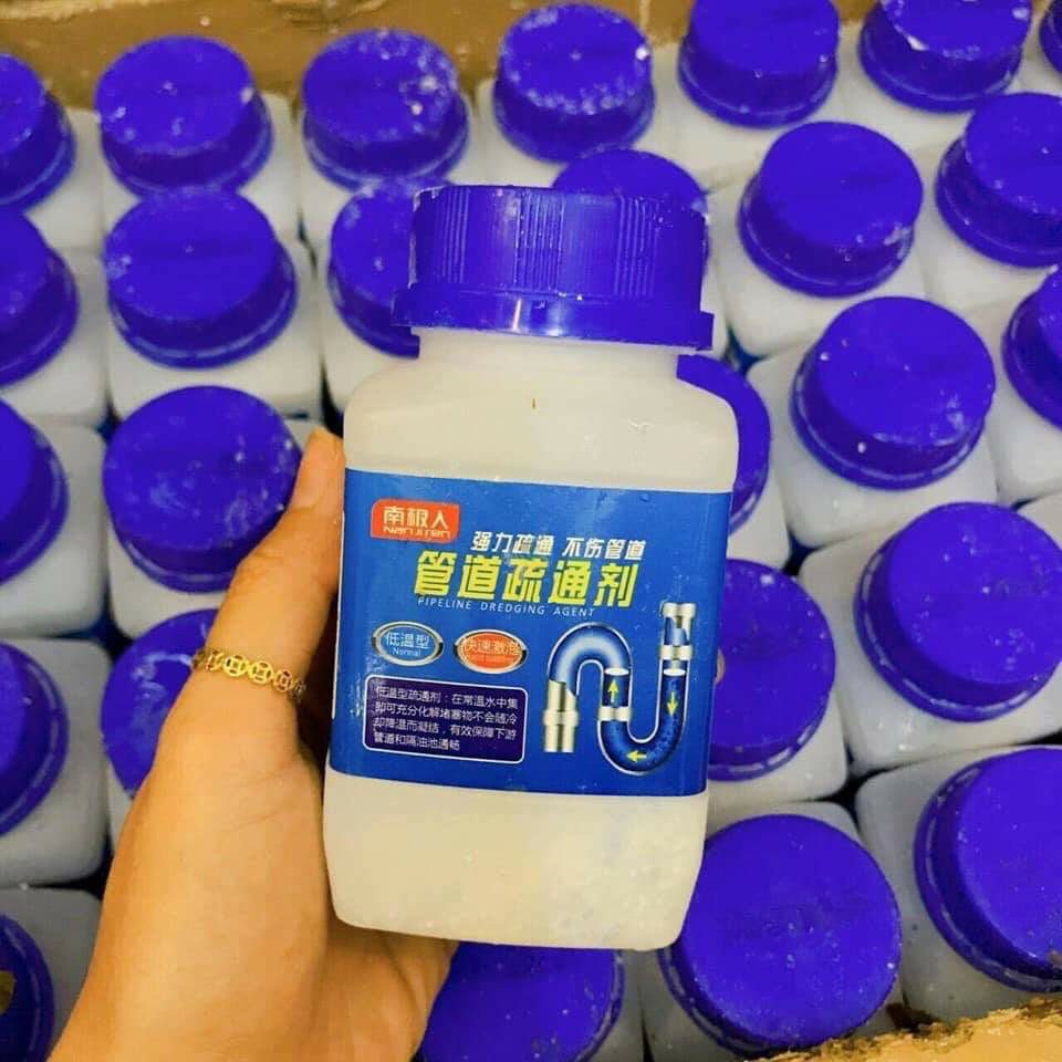 Bột thông cống tắc ngẽn bồn cầu cực mạnh
