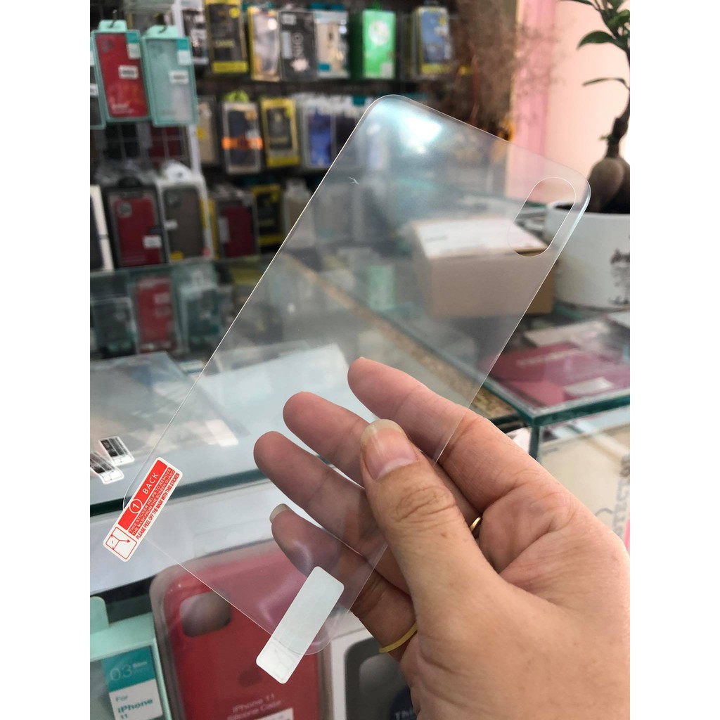 Dán film mặt sau iphone xs max dán lưng iphone xs max giá siêu rẻ