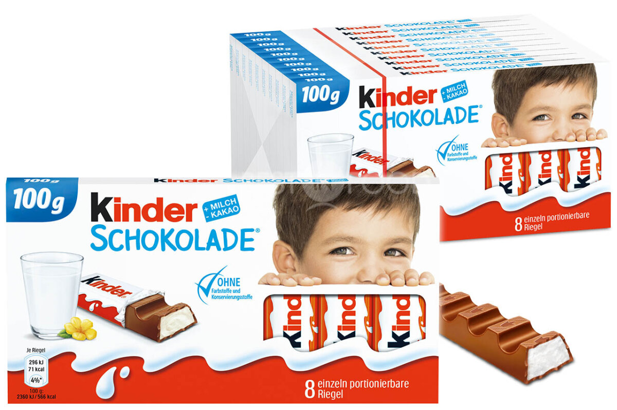 Kinder chocolate-set 05 8-piece candy boxes, 5 * 100gr