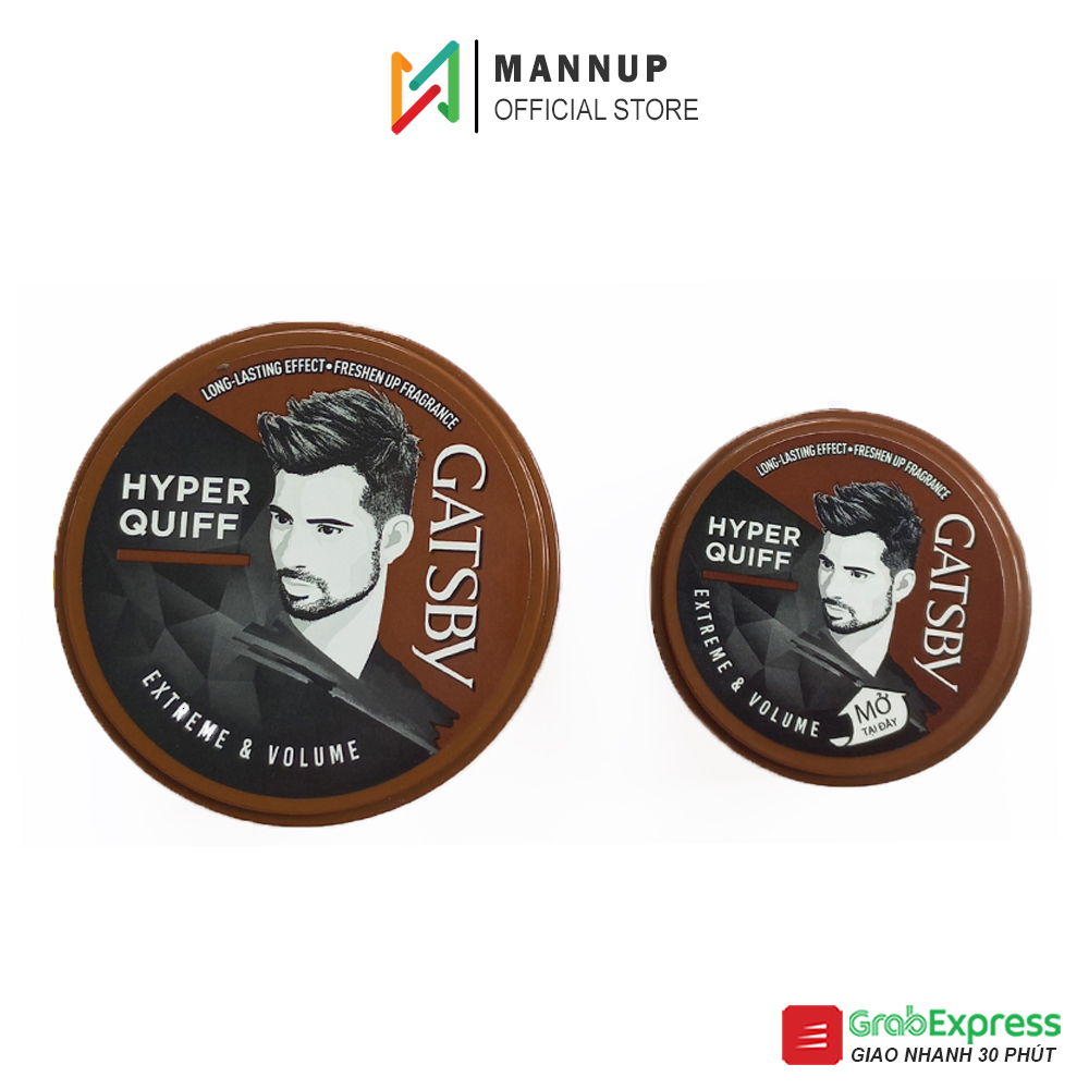Sáp Vuốt Tóc Nam Gatsby Styling Wax (Hair & Free, Mat & Hard, Extreme Volume, Power & Spikes) 75g
