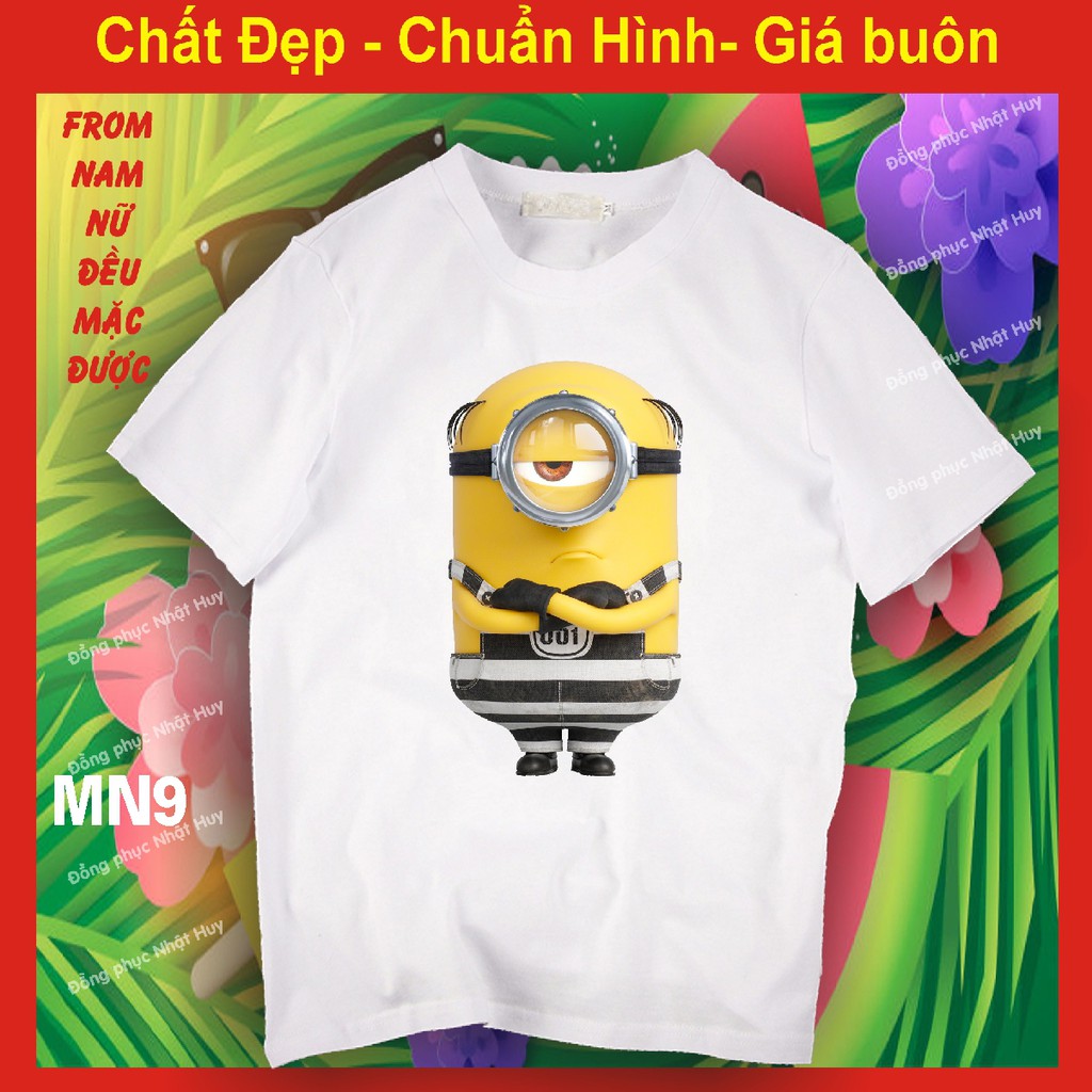 áo thun minion đẹp 7,cao cấp, bao đổi trả