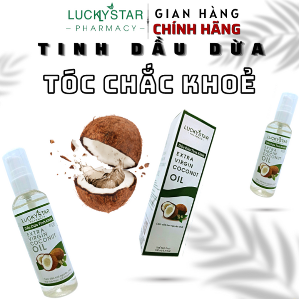 Tinh Dầu Dừa Lucky Star 100ml