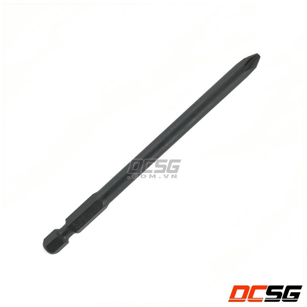 Mũi vít bake 1 đầu PH2x100mm Kingtony 711002P (1 mũi)