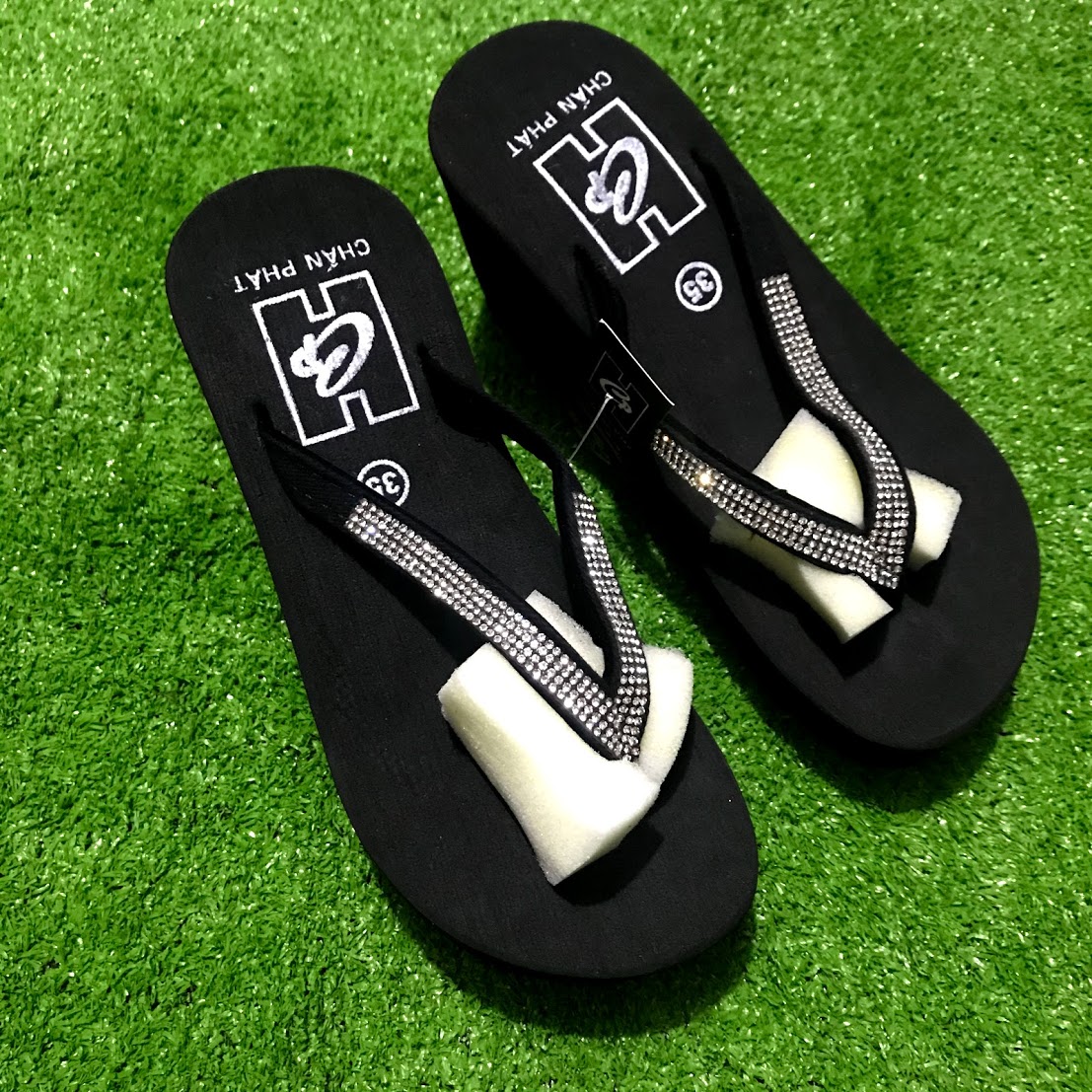 Dép quai kẹp đế cao 9p