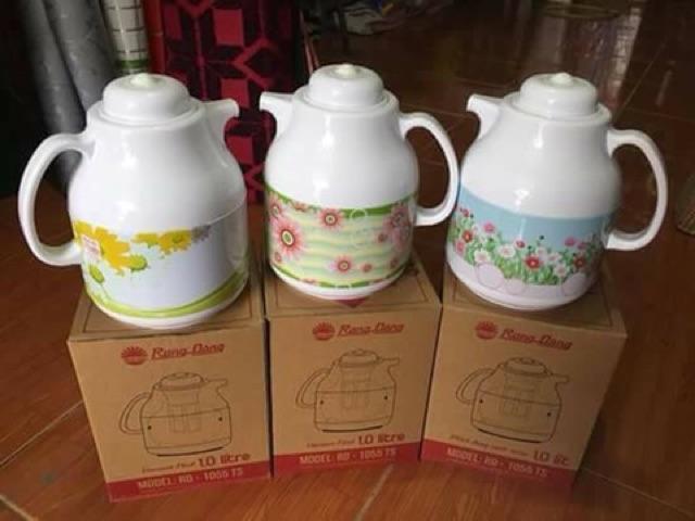 Bình Thủy Trà 1000ml Có Lọc Trà Rạng Đông Nhựa