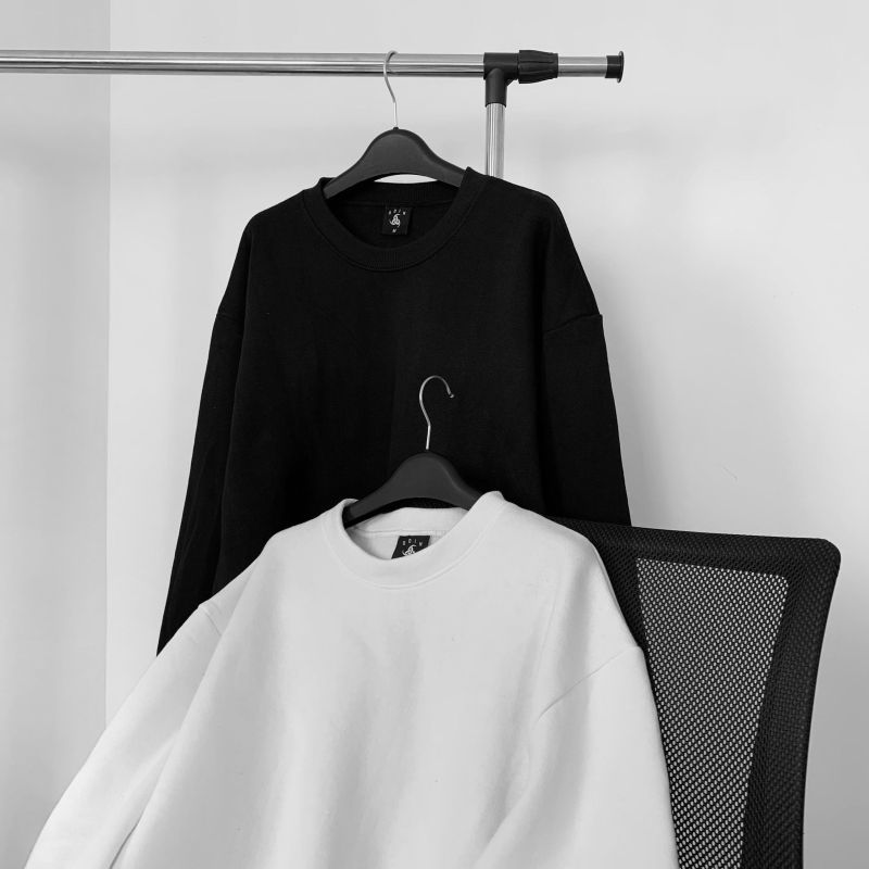 Áo sweater oversize ODIN Basic, áo nỉ dài tay unisex ODIN