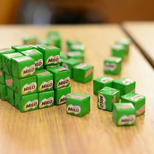 [HCM]Kẹo milo cube gói 100 viên date mới