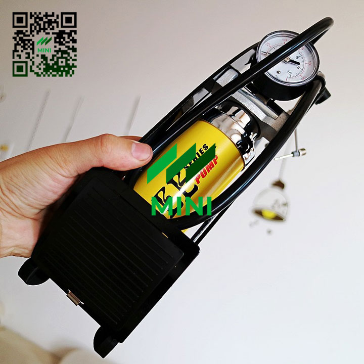 Bơm hơi (Ống bơm) BEE FP0902A đạp chân 1 xi lanh
