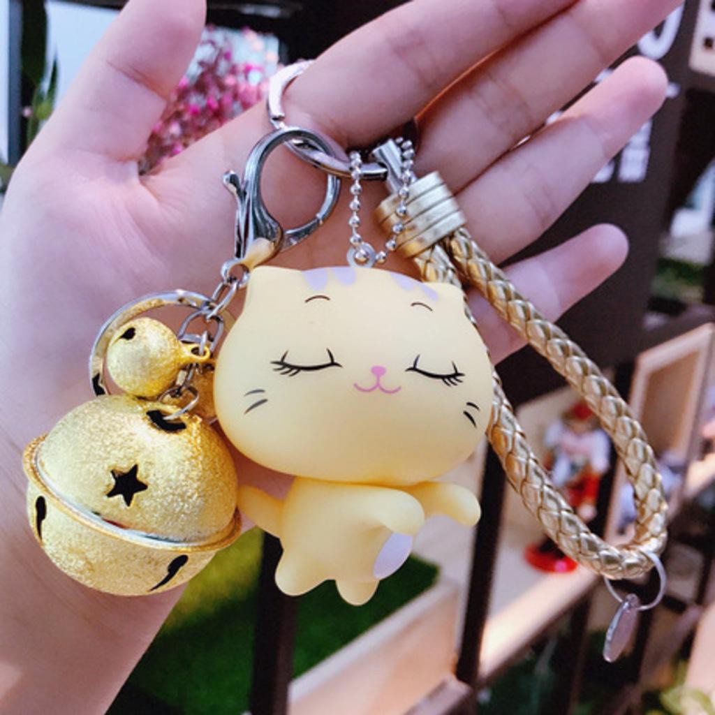 móc khóa mèo siêu dễ thương