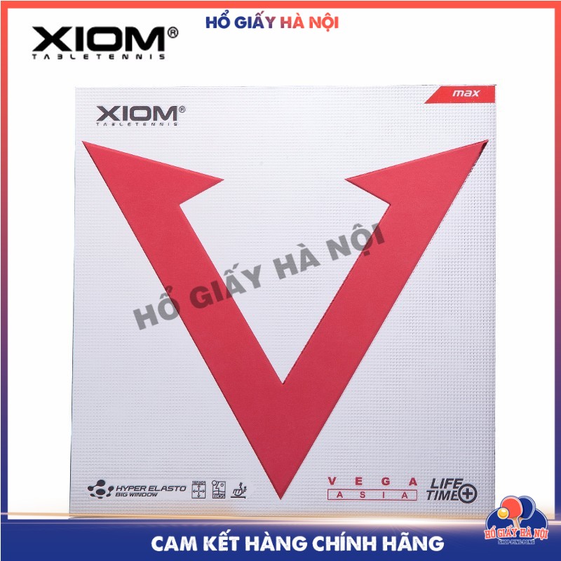 Mặt vợt bóng bàn xiom vega asia tặng ngay 1 lọ keo tăng lực hafu