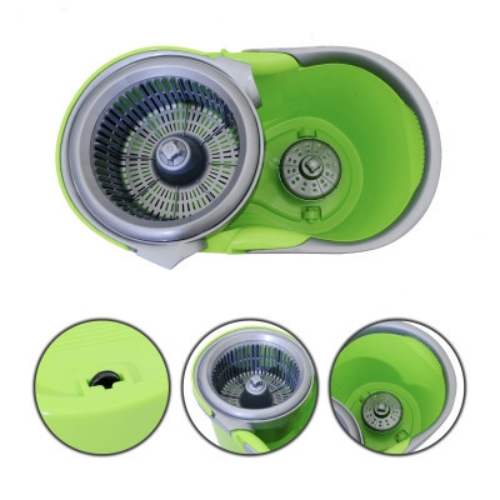Comfort Mop X3 Megahome Cleaning Set Rotates 360 Degrees Using a Super Light Mop, 16L Capacity
