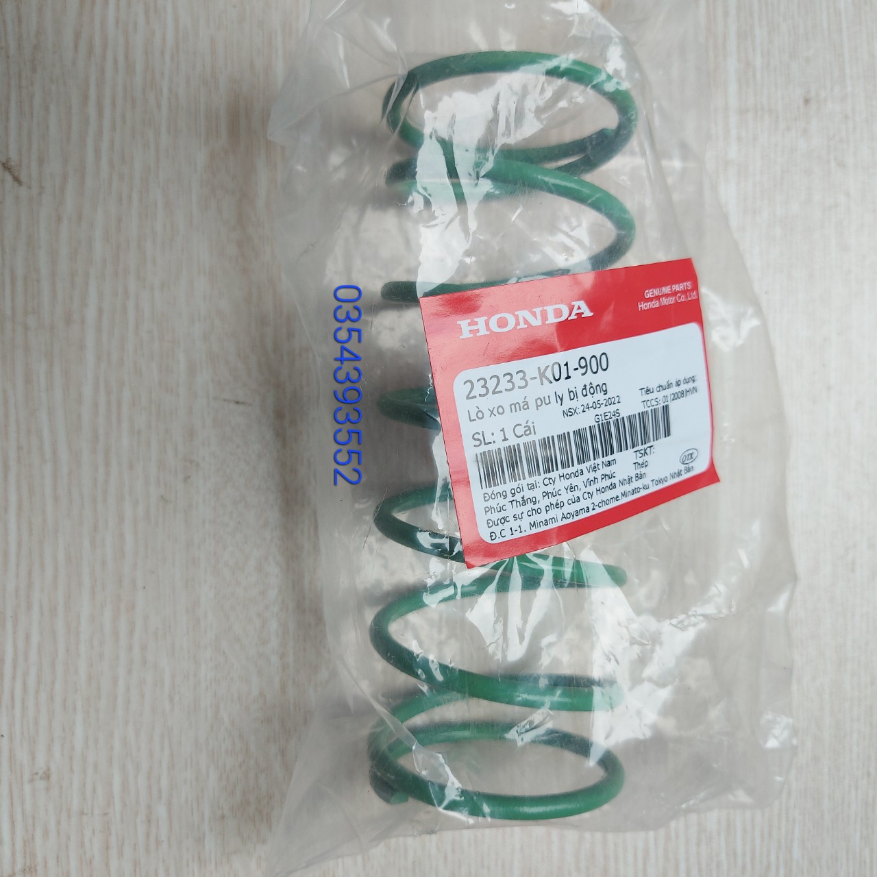 Lò xo côn /lò xo trụ côn xe honda