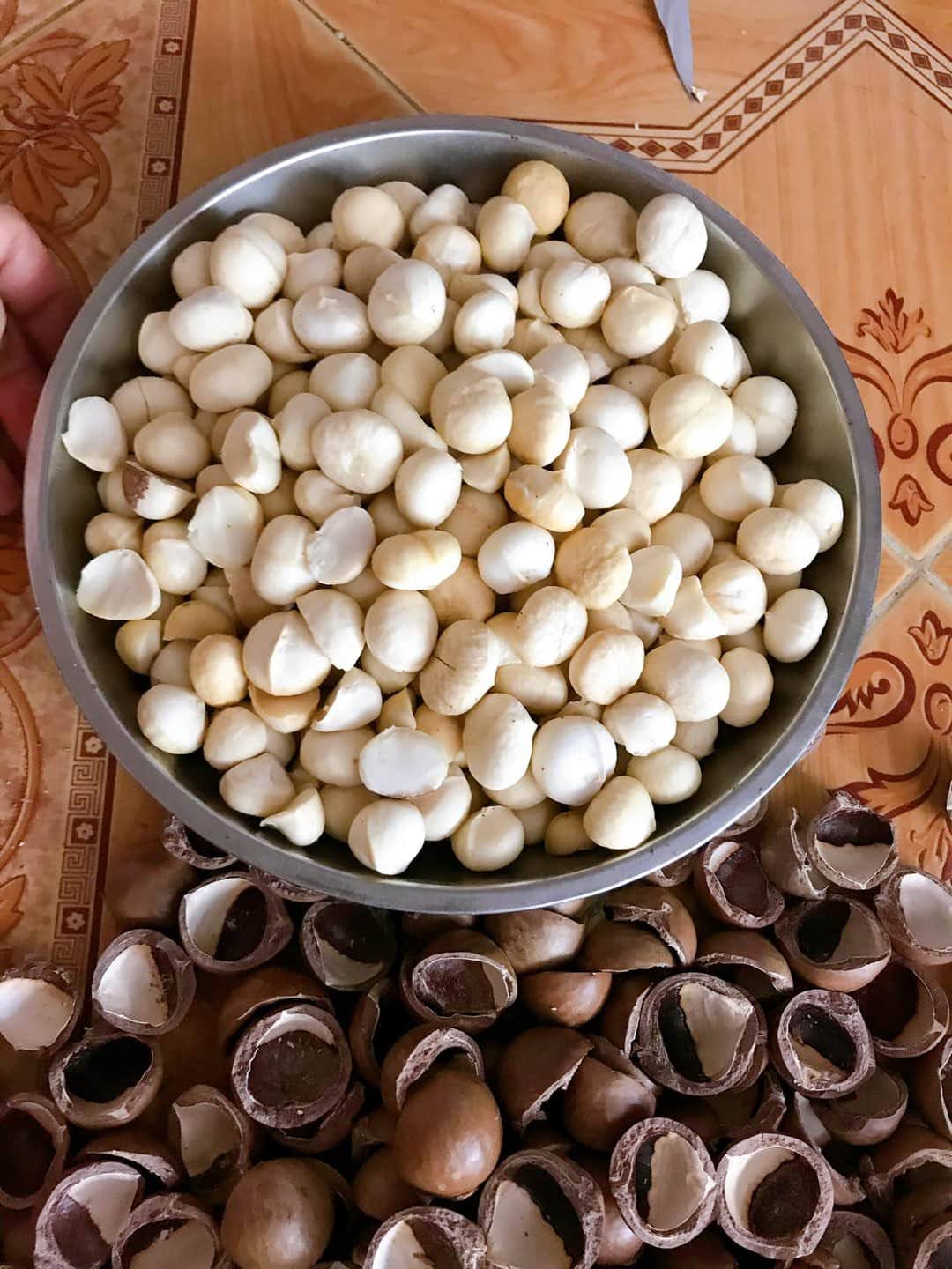 500g nhân mắc ca sấy loại 1 ăn liền