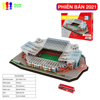 [BẢN 2021] Mô hình sân vận động bóng đá Old Trafford (MU) thumbnail