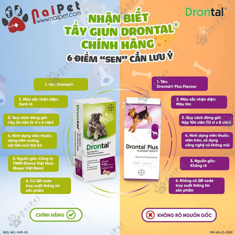 Viên Tẩy Giun Sán Cho Chó Drontal Plus Hãng(1 viên )