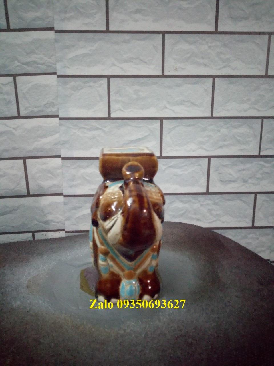 Cặp chân voi cao 17 cm