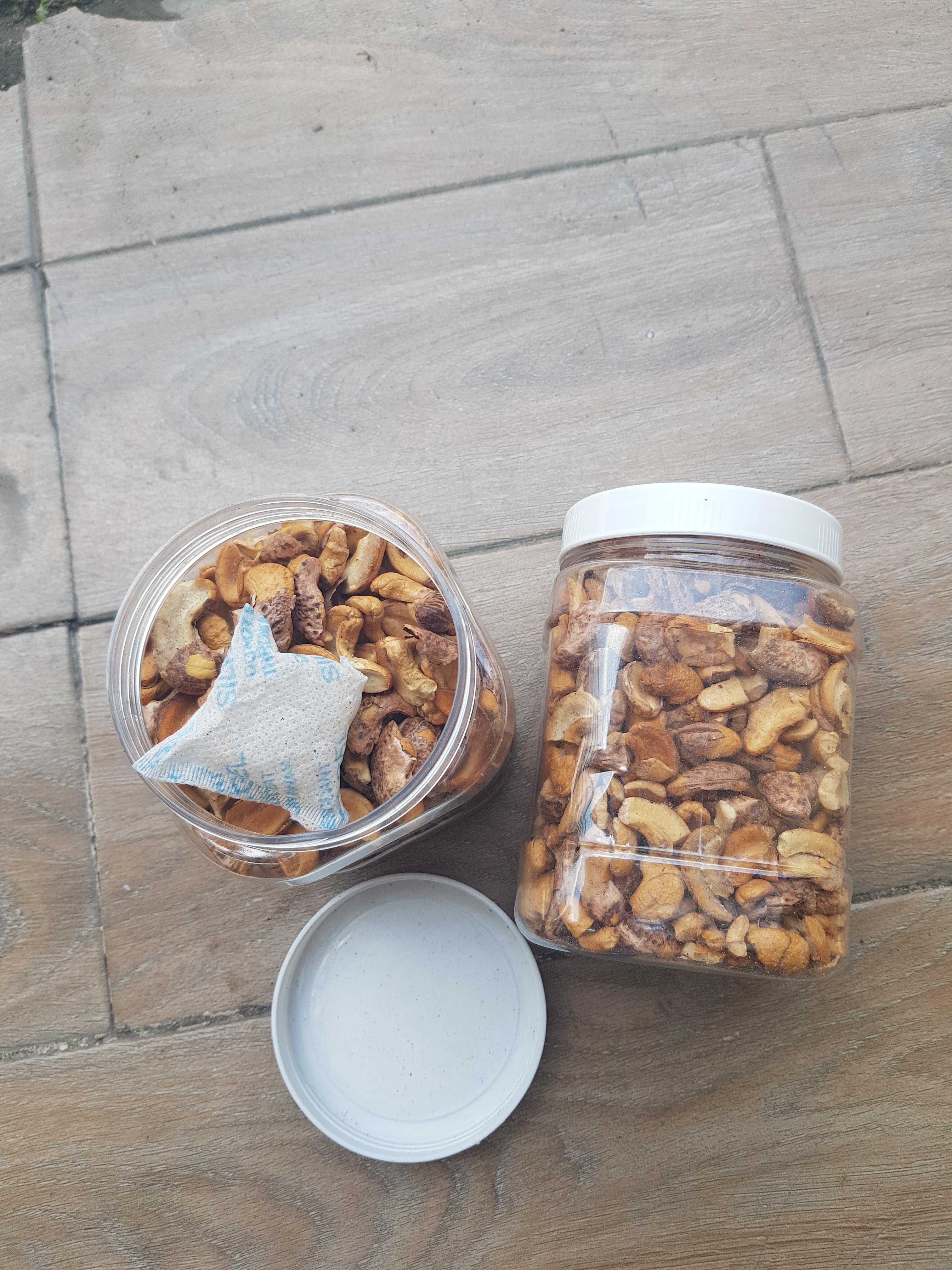 HẠT ĐIỀU BỂ RANG MUỐI HẠT SAM SAM CÒN VỎ  HỘP 500 GRAM