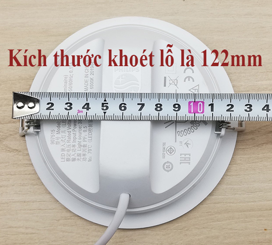 [HCM]Combo 12 Đèn led âm trần Philips 13W 59464 MESON - 6500k (trắng)