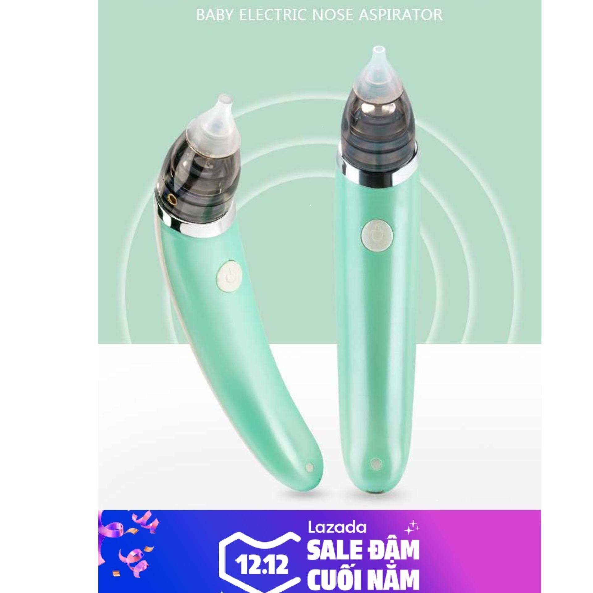 Máy Hút Mũi, Máy thông đờm trẻ em LittleeBee cao cấp ( Máy có pin sạc + tặng kèm đầu hút)