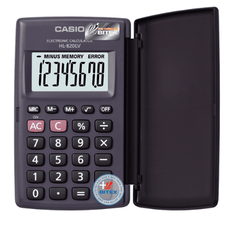 Máy Tính Casio HL - 820LV - BK - W-DP