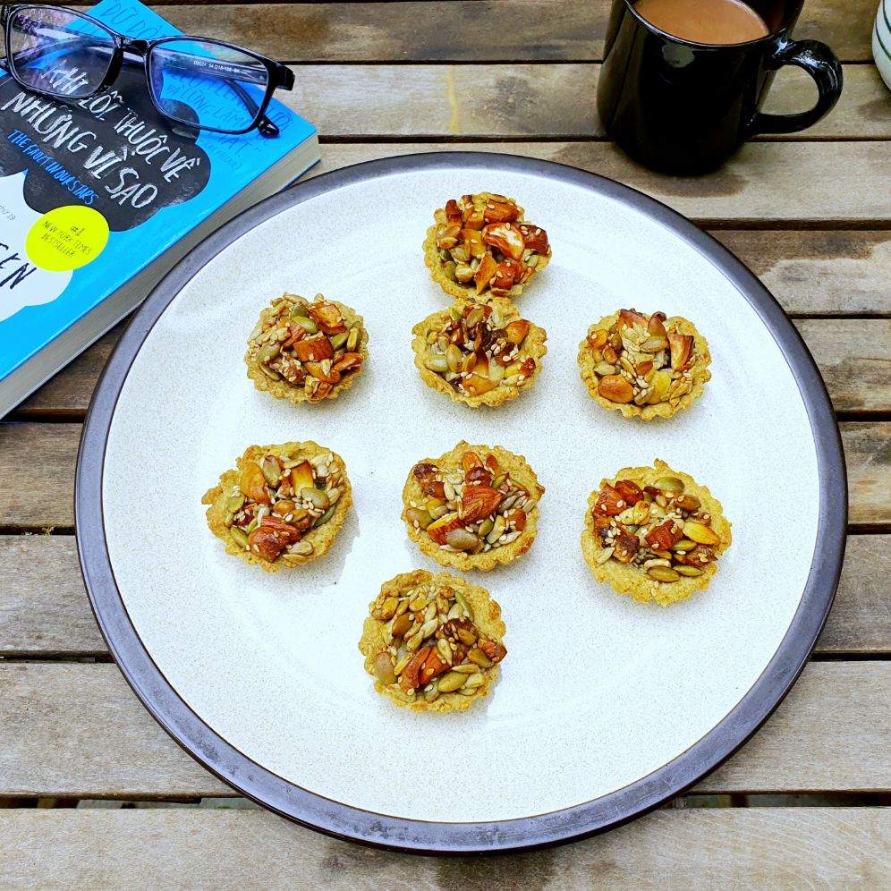 Bánh tart nuts - 250gr