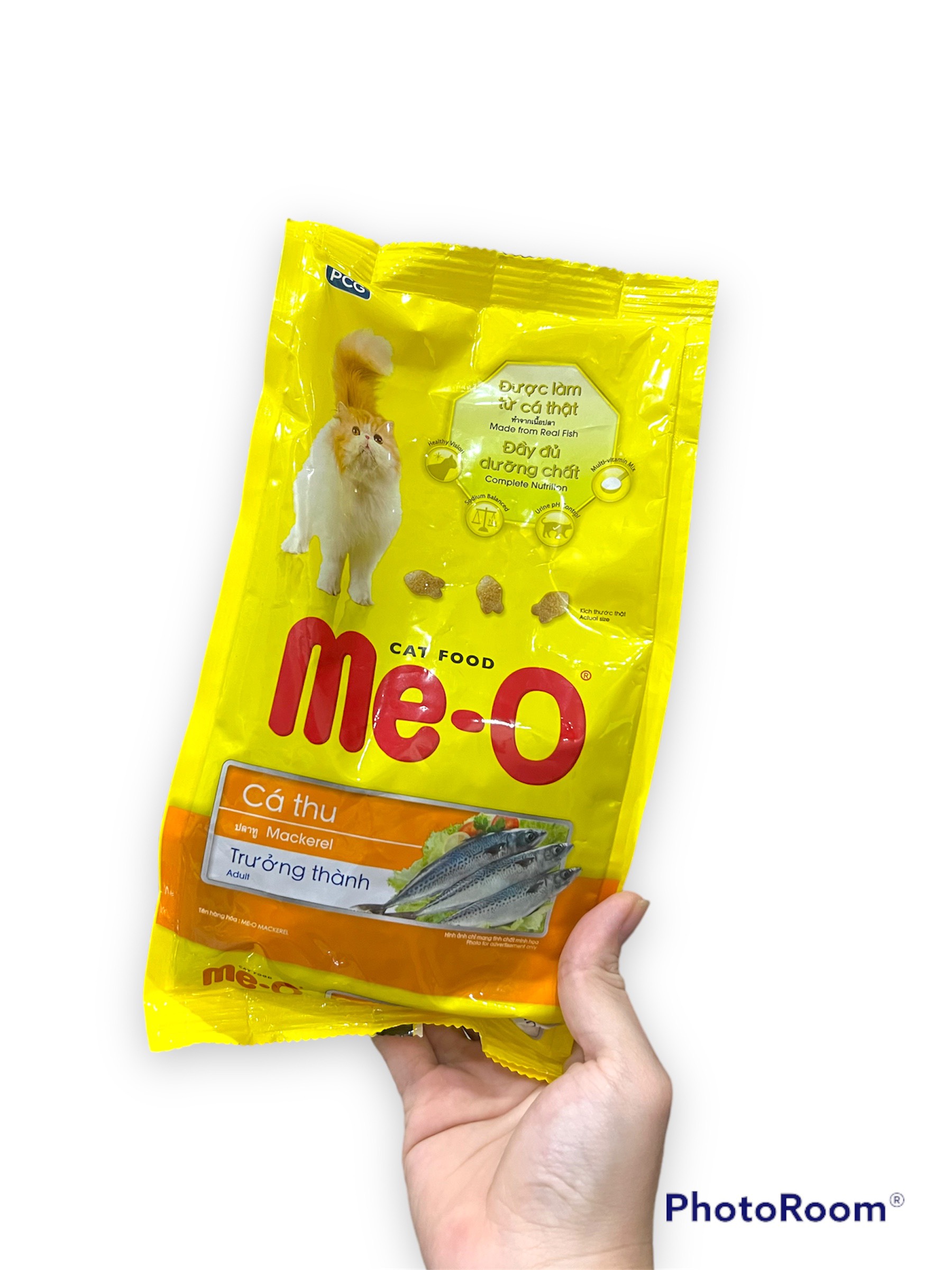[HCM] Thức ăn hạt Me-O cho mèo lớn gói 350g