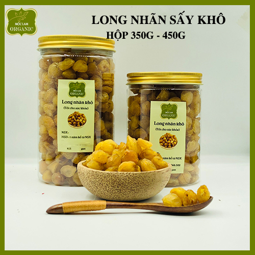 Long nhãn Hưng Yên sấy khô chất lượng(Hộp 350g - 450g)