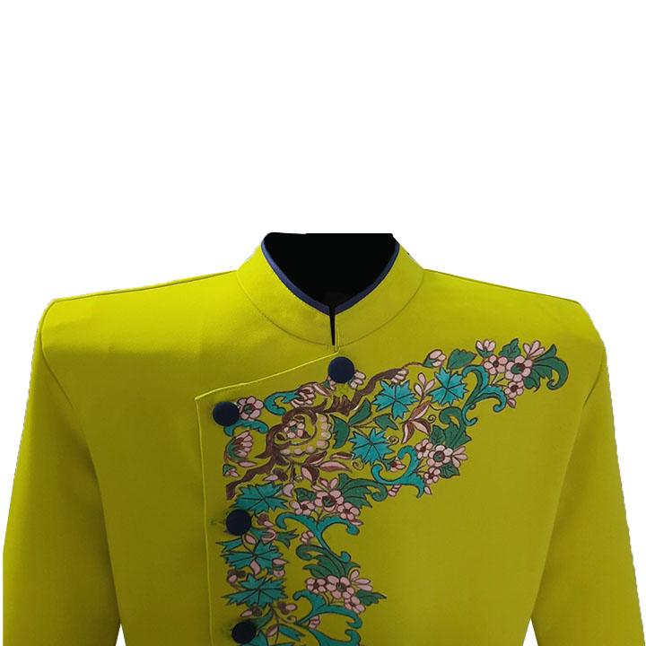 ÁO DÀI NAM VẼ TAY THỦ CÔNG