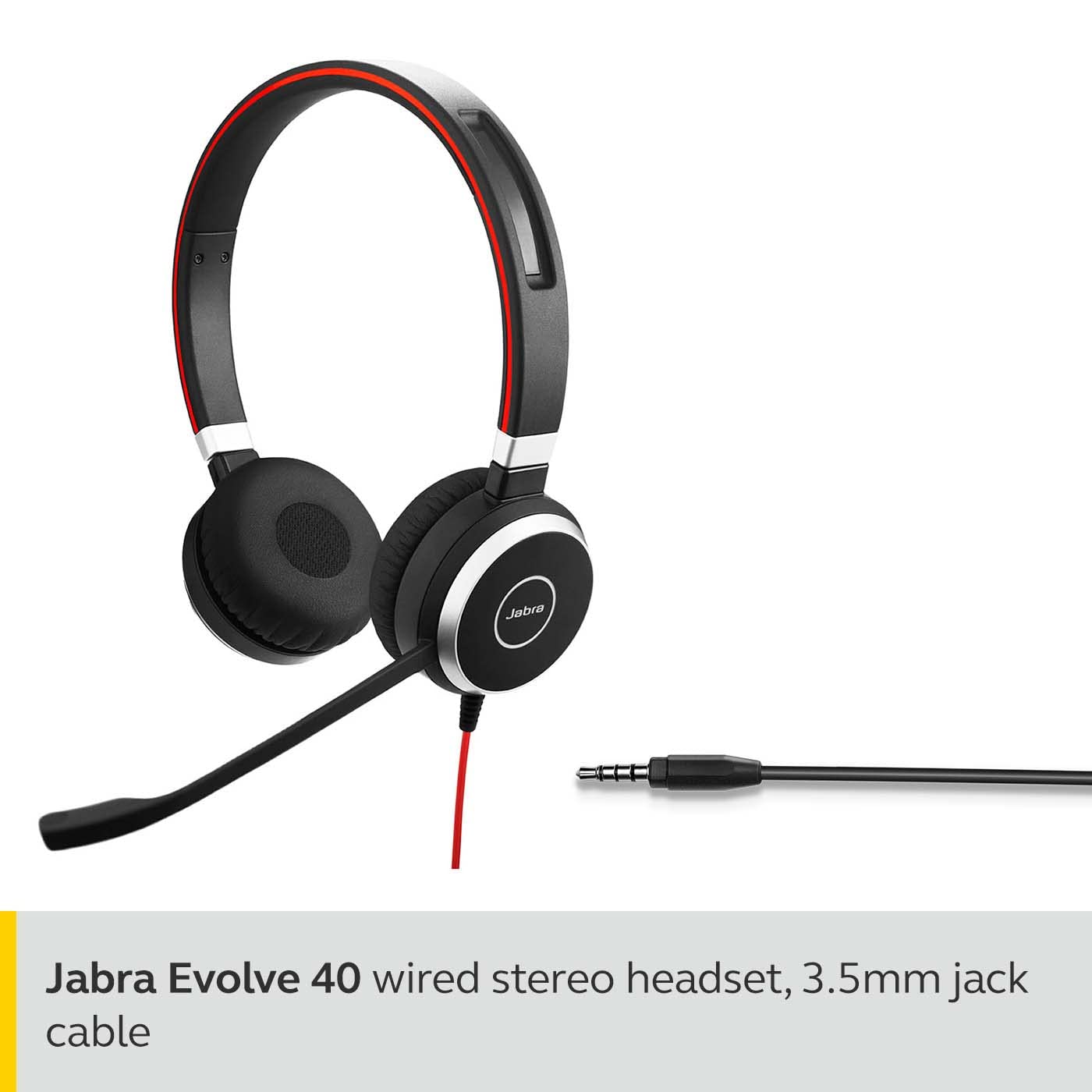 [HEADSET] Tai nghe Jabra Evolve 40 Stereo MS (Type A)
