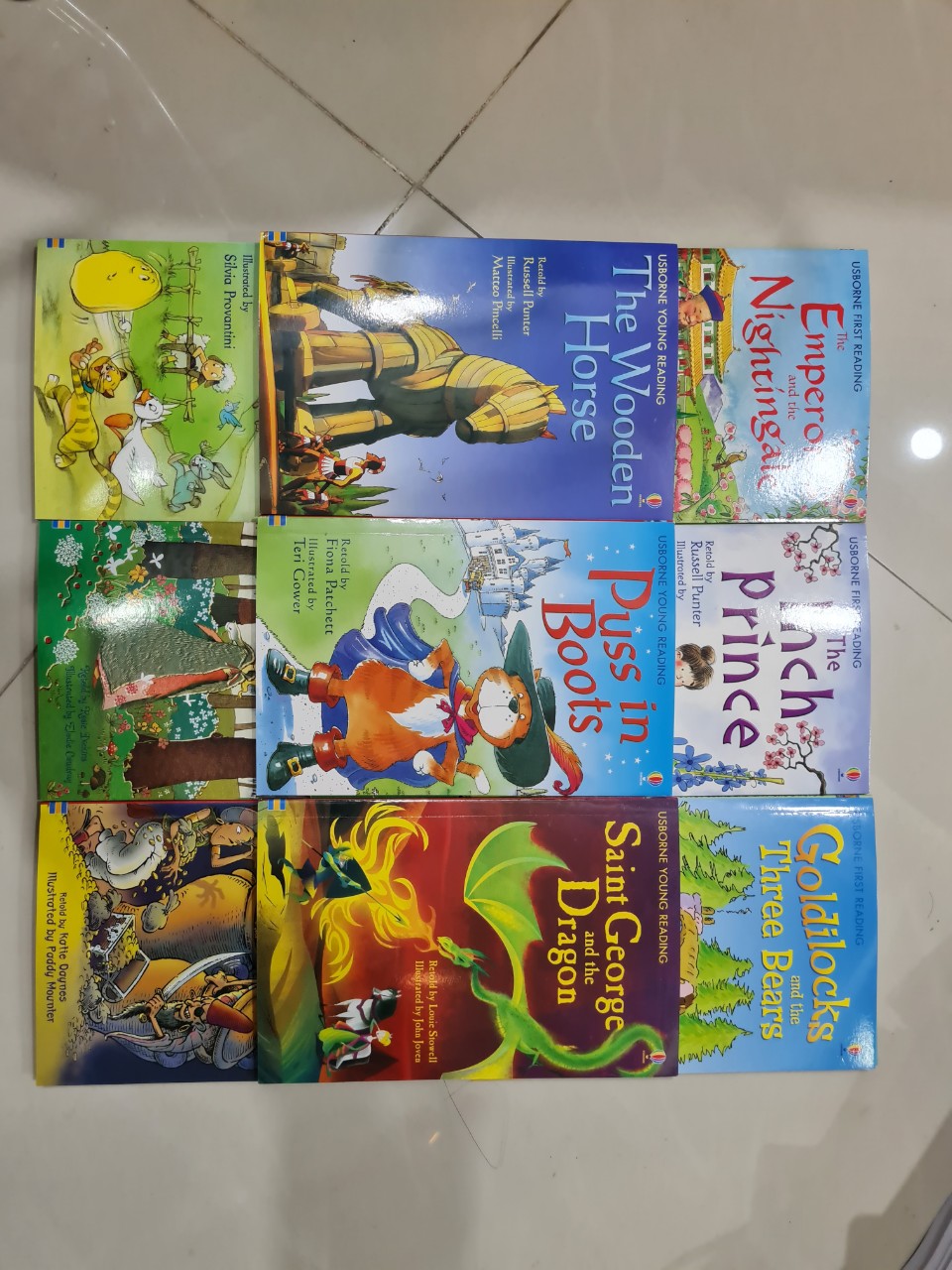 Usborne My reading library - Usborne đỏ