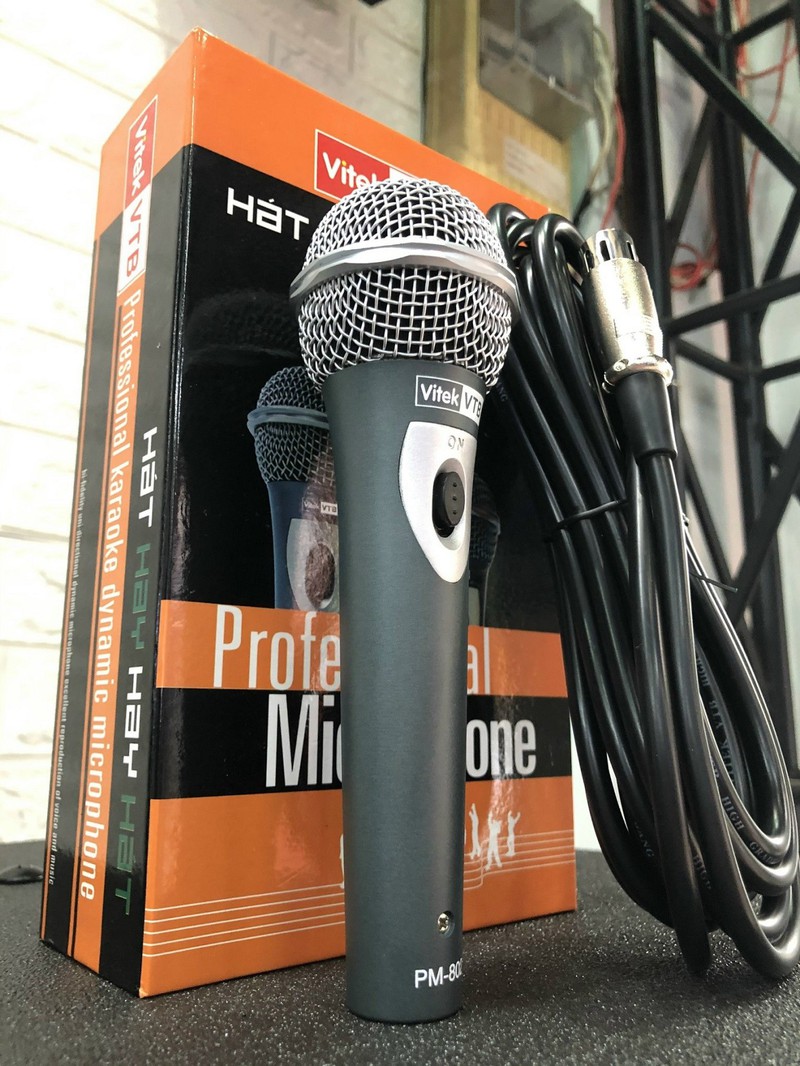 [HCM]Micro karaoke có dây VITEK VTB PM802