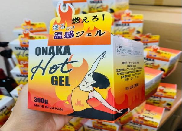 Gel Tan Mỡ Bụng Nhật Bản Onaka 300g