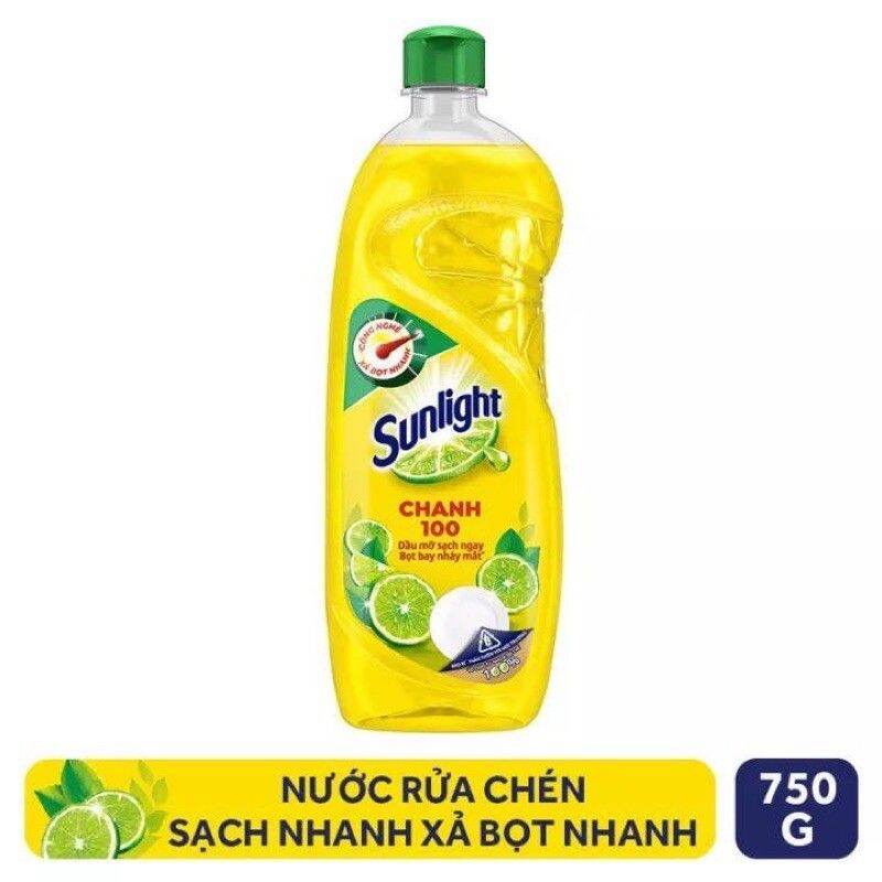 Nước rửa chén Sunlight chanh 725ml