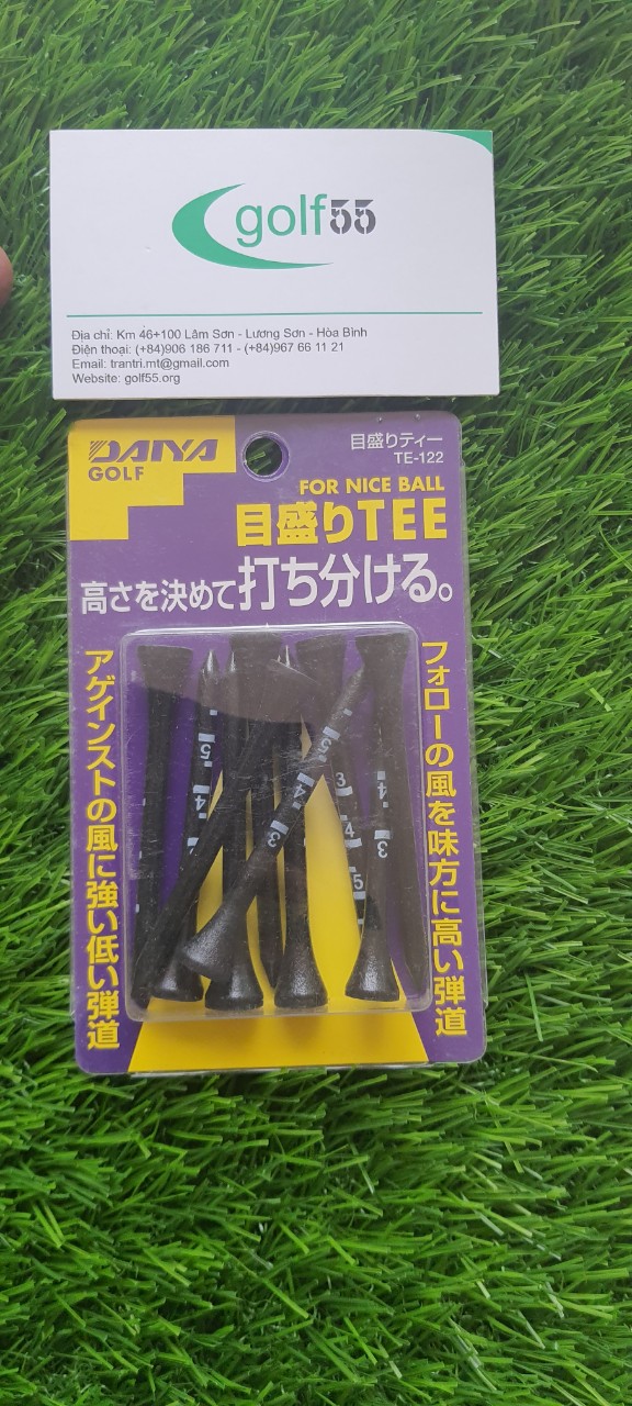 Tee golf Daiya Tee122 gỗ
