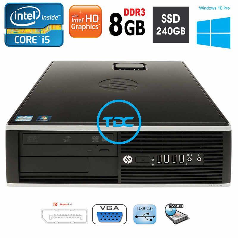 Thùng CPU HP 8200 Core i5 2400/ Ram 4gb/ Hdd 250gb + Windows 10 - Hàng Nhập Khẩu.