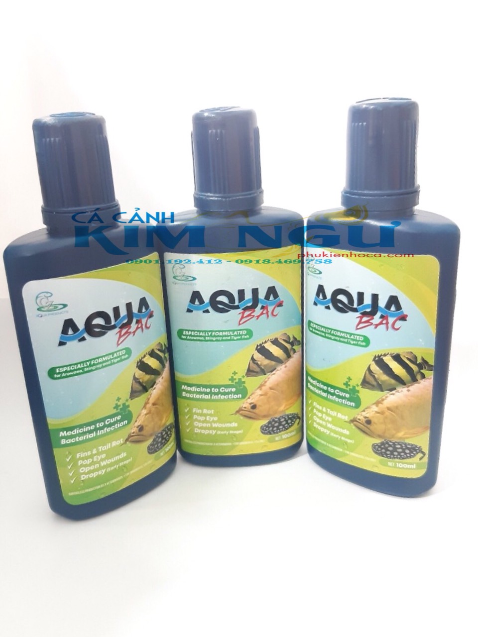 Chuyên Cho Cá Rồng - Hổ - Sam AQUA BAC (100cc) AQUABAC