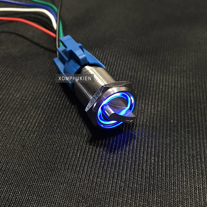 [HCM]Công Tắc Led Vặn Xoay On Off [ Led Ngẫu Nhiên ]