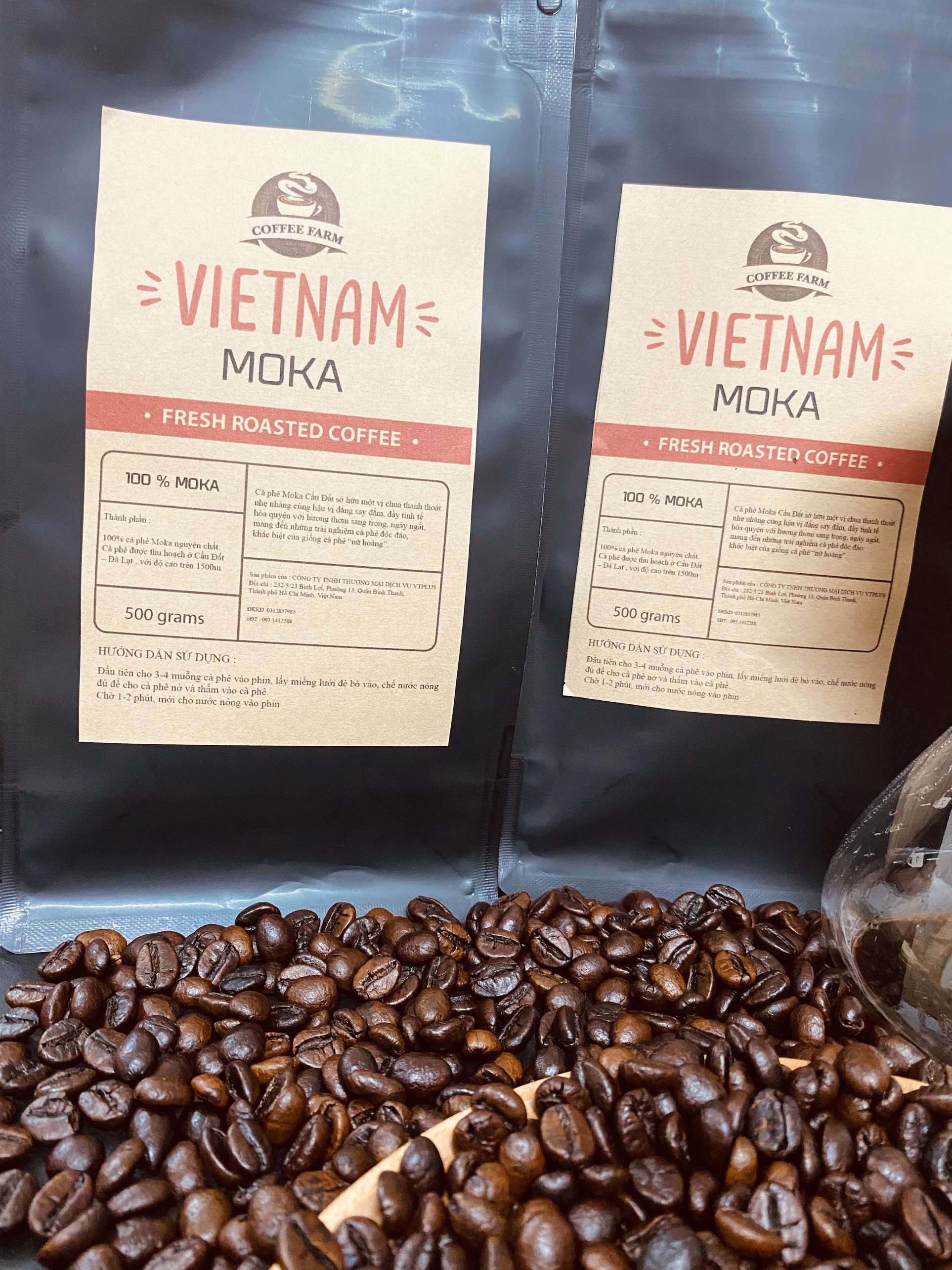 [HCM]CÀ PHÊ MOKA CẦU ĐẤT ĐẶC BIỆT 1KG