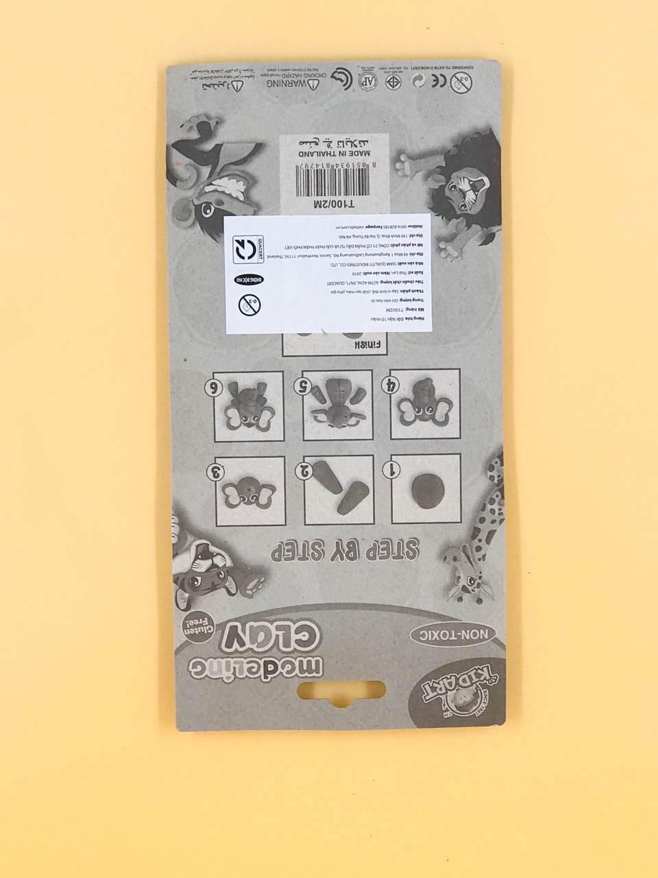Đất nặn 12 màu KIDART