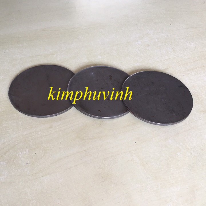01 CÁI - Phi 80mm BẢN MÃ TRÒN - BẢN MÃ ĐẦU CỘT 80mm