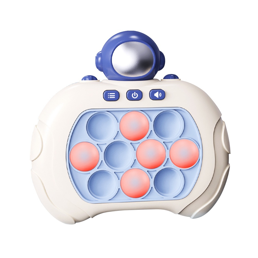 Máy chơi game xếp hình - Máy game popit thế hệ mới Hình dạng gấu dâu và vịt dễ thương mới Nhiều thử thách cấp độ hơn