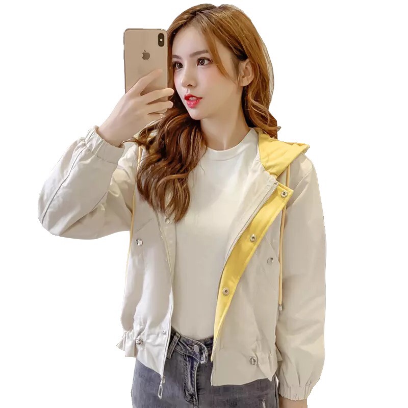 [HCM]ÁO KHOÁC KAKI NỮ 2 LỚP CAO CẤP (VẢI NGOẠI) SIÊU CHẤT CHO BẠN TRẺ UT55