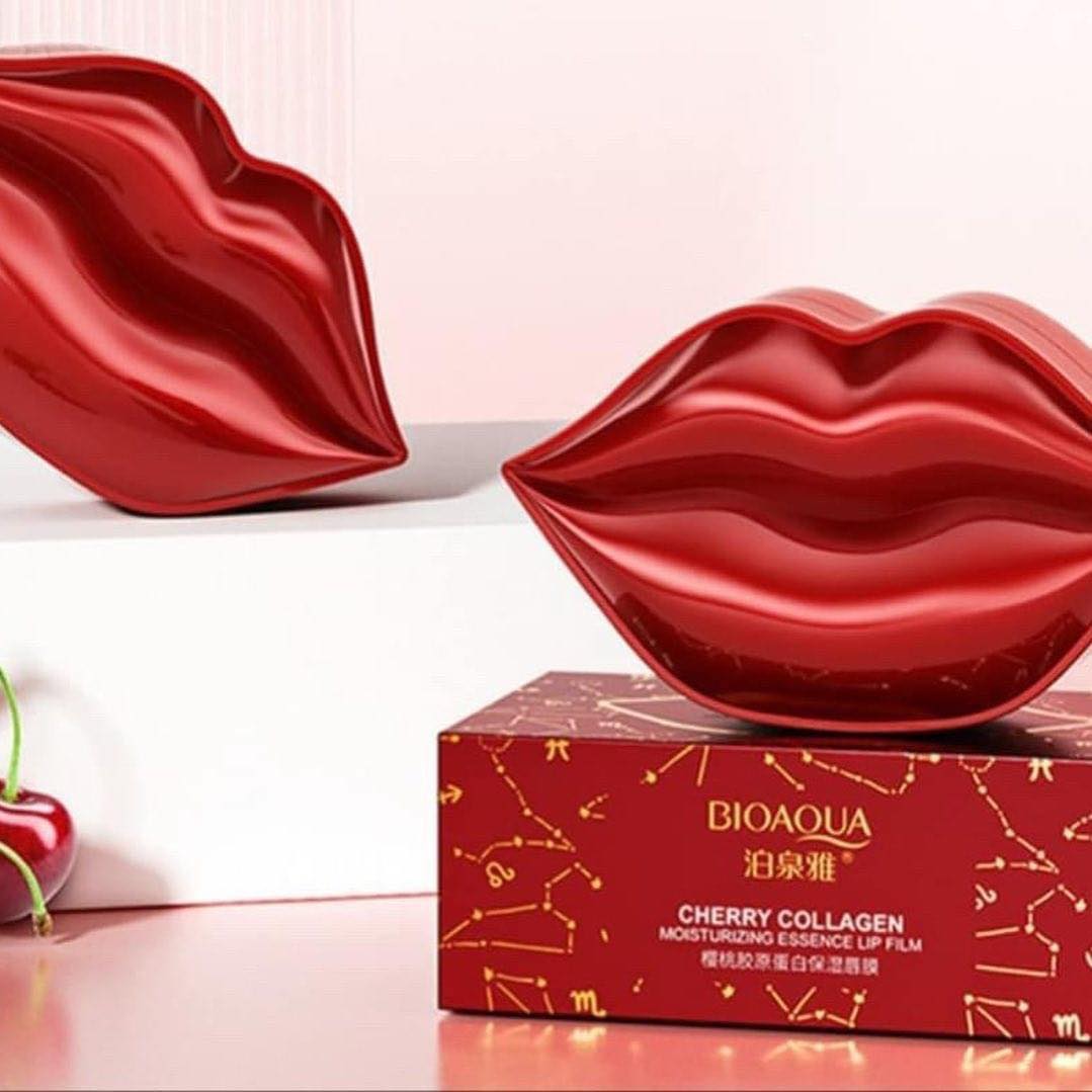 Hộp mặt nạ ngủ cho môi bioaqua cherry