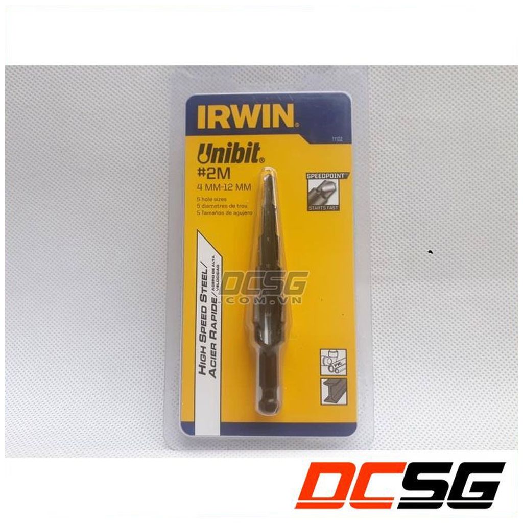 Mũi khoan bậc 4-12MM IRWIN 11102