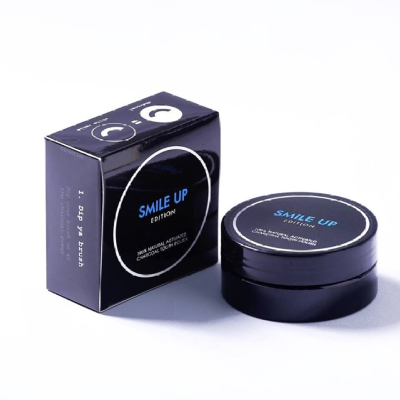 Bột tẩy trắng răng than hoạt tính SMILE UP 80g giá rẻ