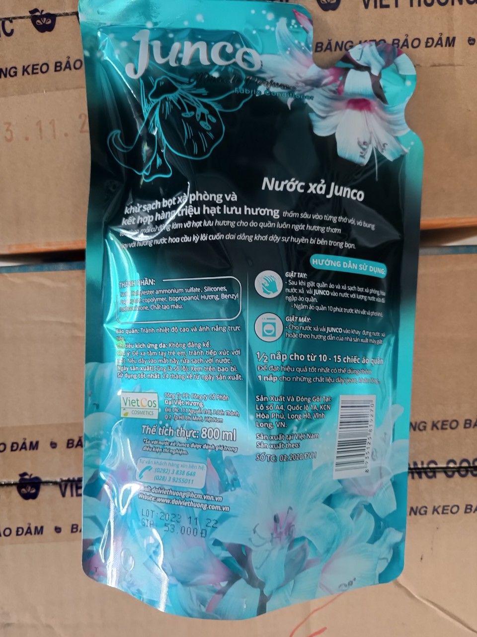 [HCM]Nước xả Junco Túi 800ml