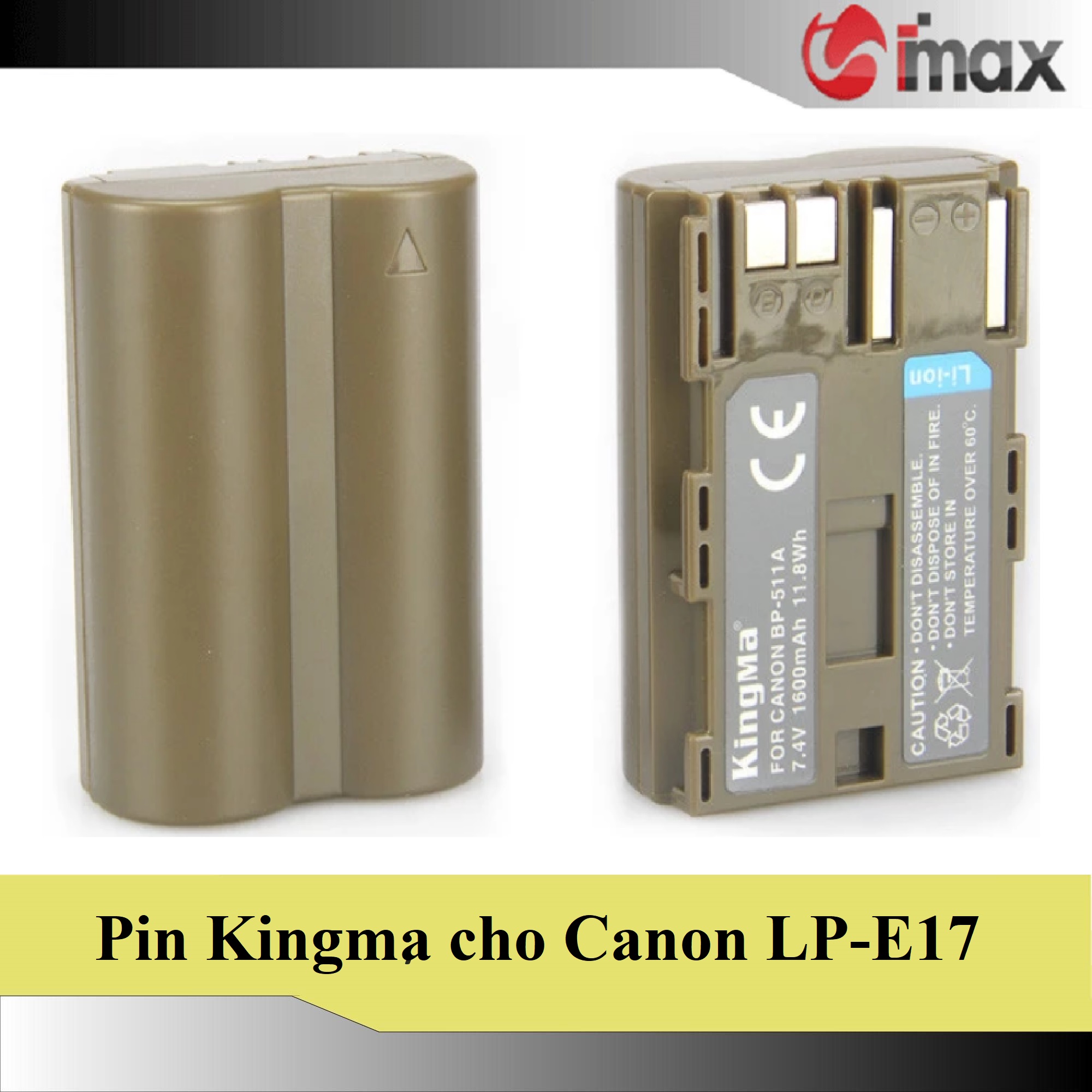 Pin kingma bp-511a