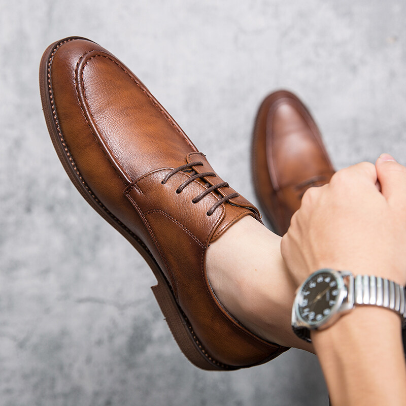 Giày Tây Da Nam Clarks - Malwood Plain826