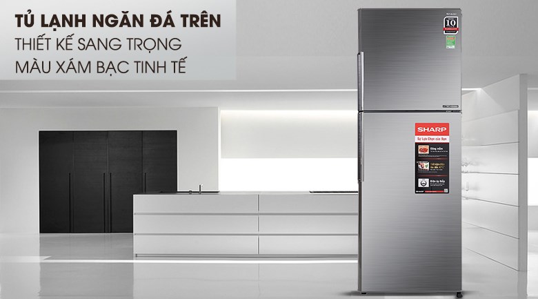 [TRẢ GÓP 0%] Tủ Lạnh Inverter Sharp SJ-X316E-DS (314L) (Giá áp dụng giao tại HN, HCM& các tỉnh liên hệ shop)
